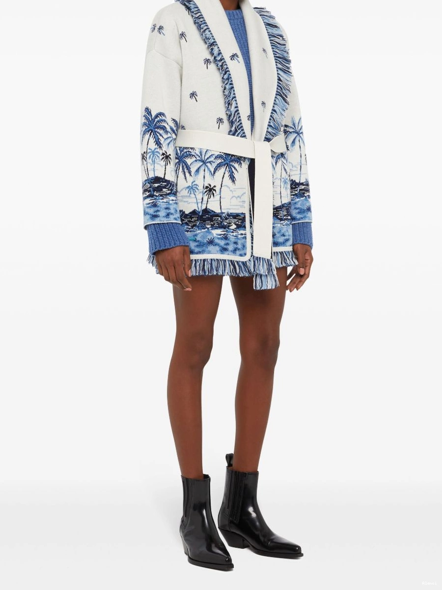 Cheap Hawaiian A virgin-wool cardigan Alanui Tale Women Of The 0416